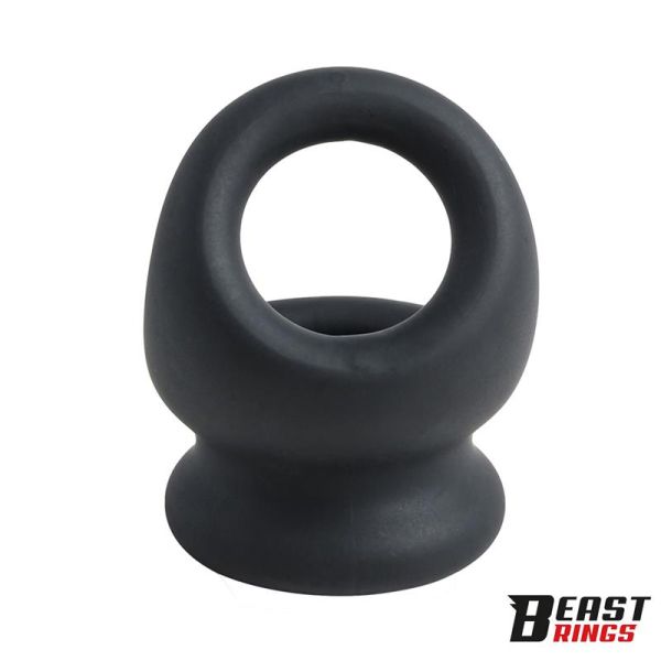 Beast Rings double anneau pénien en silicone liquide 27/30 mm