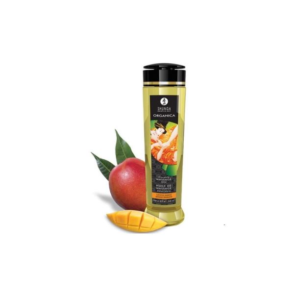 Shunga huile de massage mangue juteuse 240 ml