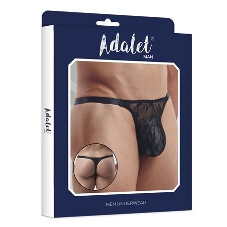 Adalet Man Luca Lace Thong (Black)