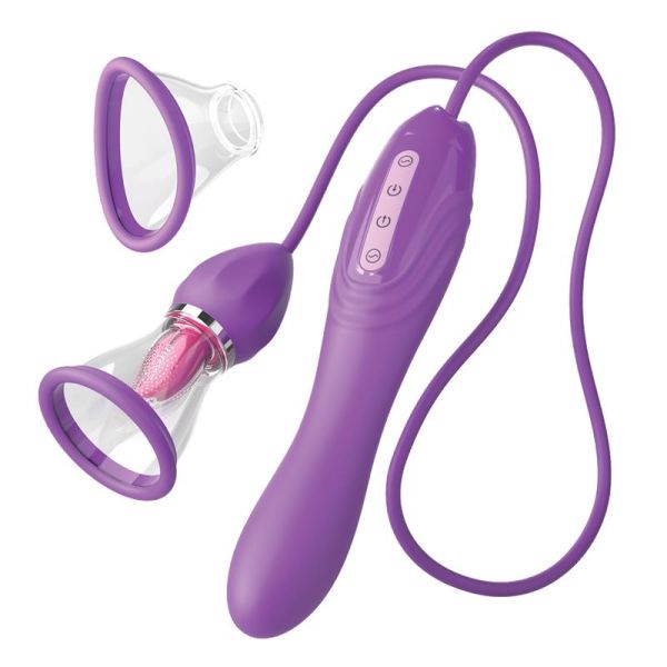 Fantasy For Her Ultimate Pleasure Max stimulateur langue et aspiration