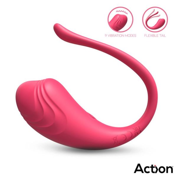 Action Luvia Vibrating Egg (Pink)