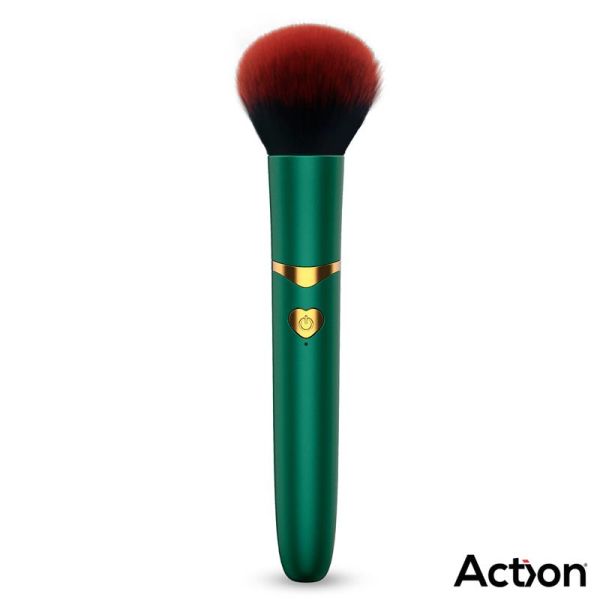 Action Secret Vert Vibrating Make-Up Brush (Green)