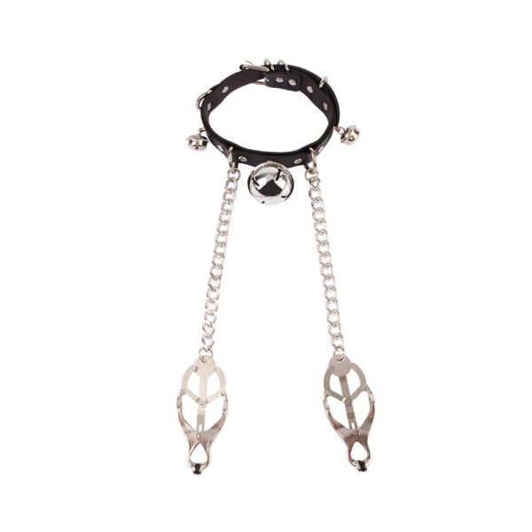 Chisa Master Control Collar with Nipple Clamps