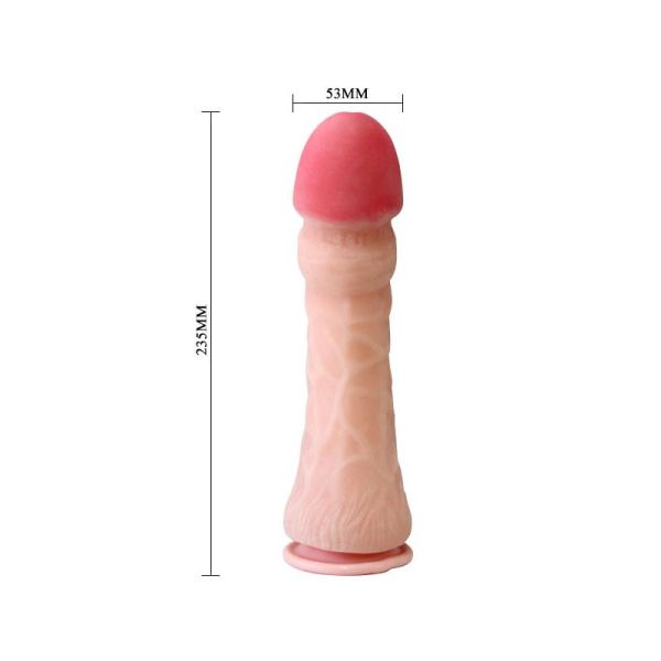 Baile Dildo mit Saugnapf hautfarben 23,5 cm