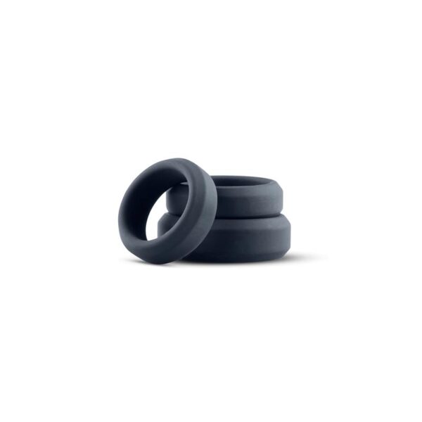 Set 3 Pieces Cock Ring Silicone - Image 2