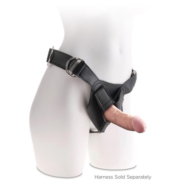 3D Triple Density Dildo Plus 6 Flesh - Image 6