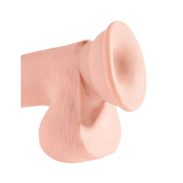 3D Triple Density Dildo with Balls Plus 7.5 Flesh - Image 5