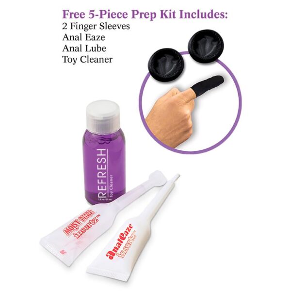 Anal Fantasy Collection  Beginners Bead Kit - Colour Black - Image 4
