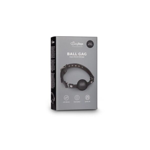 Ball Gag with Large Silicone Ball - Image 4