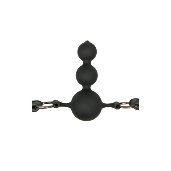 Ball Gag With Silicone Beads - Image 4