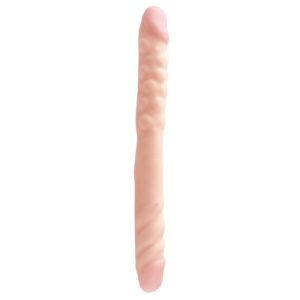 Basix Rubber Works 40,6 cm Double Dong ? Colour Flesh