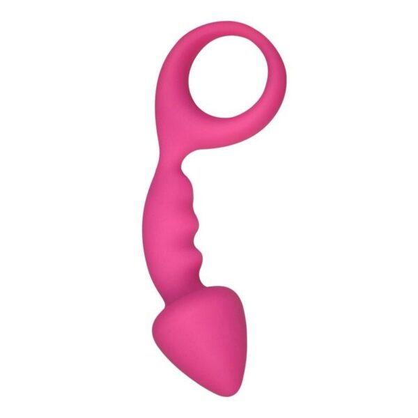 Butt Plug Budy Pink Silicone 13 cm - Image 2