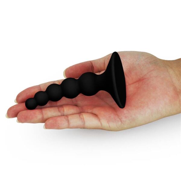 Butt Plug Lure Me Silicone Black - Image 4