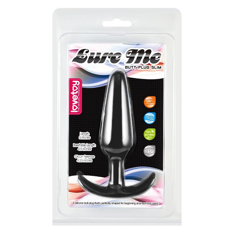 Butt Plug Lure Me Size L Black - Image 8