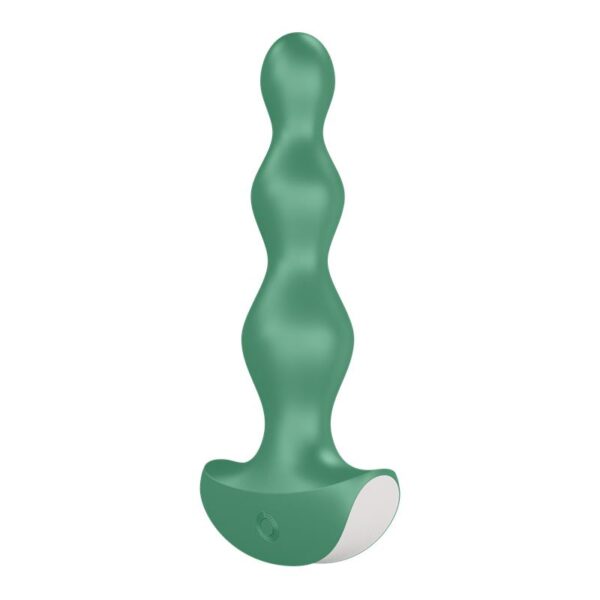 Butt Plug with Vibration Lolli Plug 2 Green - Image 3