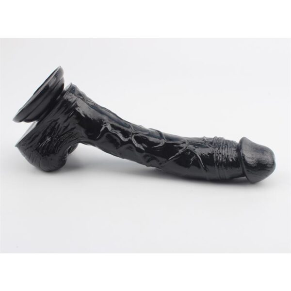 Dildo Leviathan 25 x 4.5 cm Black - Image 4