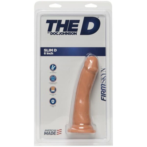 Dildo Slim D 6 Firmskyn Flesh - Image 2