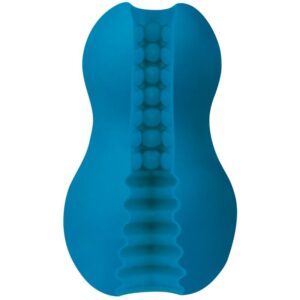 Double Entry Masturbator Exciter Blue