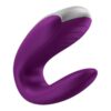 Double Fun Vibe for Couples with APP and Remote Control Violet - Image 4