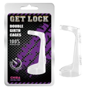 Double Girth Cages 7.6 cm Clear