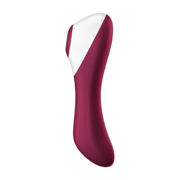 Dual Crush Vibe And Clitoris Sucker USB Red - Image 3