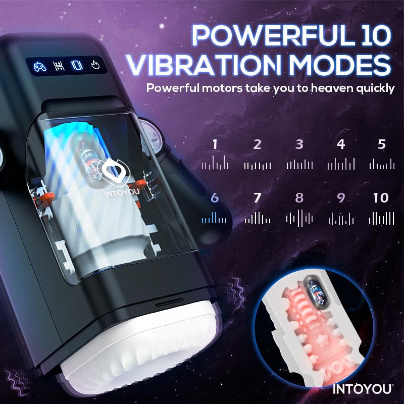Elon Intelligent Masturbator with Up and Down Movement, Vibration, Heat and Phone Holder - Image 8