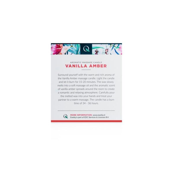 Exotic Massage Candle Vainilla and Amber  200g - Image 6