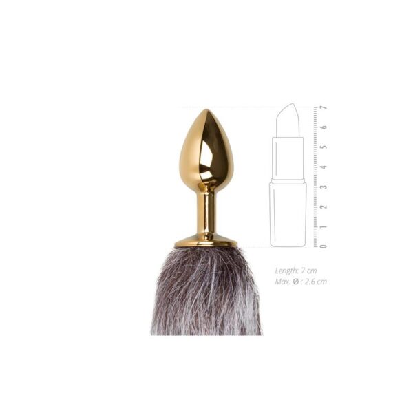 Fox Tail Plug No. 5 - Gold - Image 5