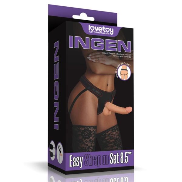 Harness with Dildo Easy Strapon 8.5 - Image 13