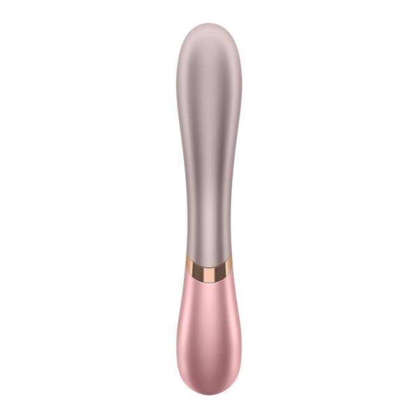 Hot Lover Heat Effect Vibrator with APP Duo-Pink - Image 5