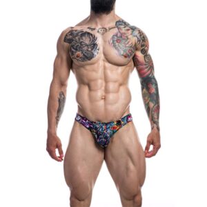 Low Rise Bikini Brief Provocative Tattoo M