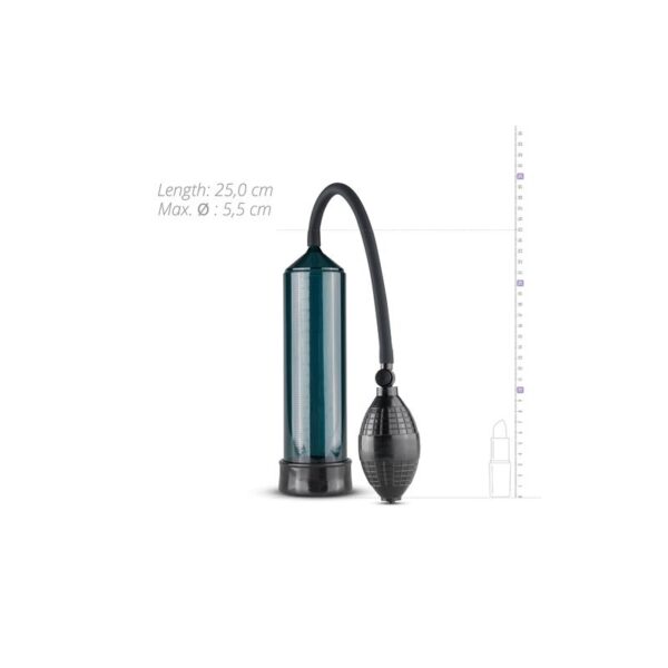 Penis Pump With Squeeze Ball - Black - Image 5