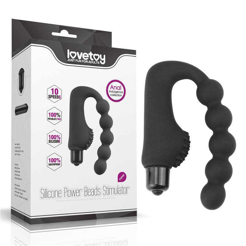 Power Beads with Vibration Black - Image 7