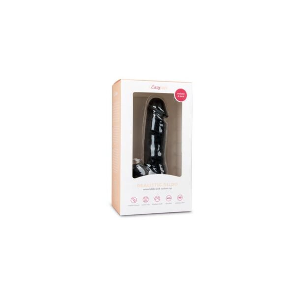 Realistic Dildo Black 17.5 cm - Image 5