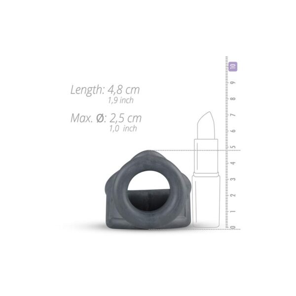 Ring for Penis and Testicles Liquid Silicone 2 in 1 - Image 7