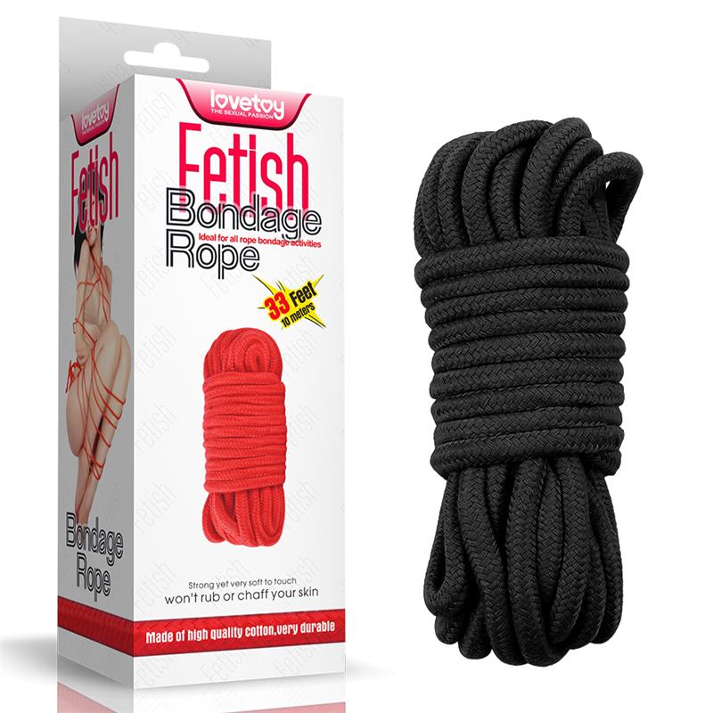 Rope Bondage Soft Black - Image 6