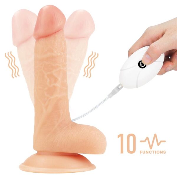 Strap-on with Vibrating Dildo and Remote Control 7.0 - Image 8