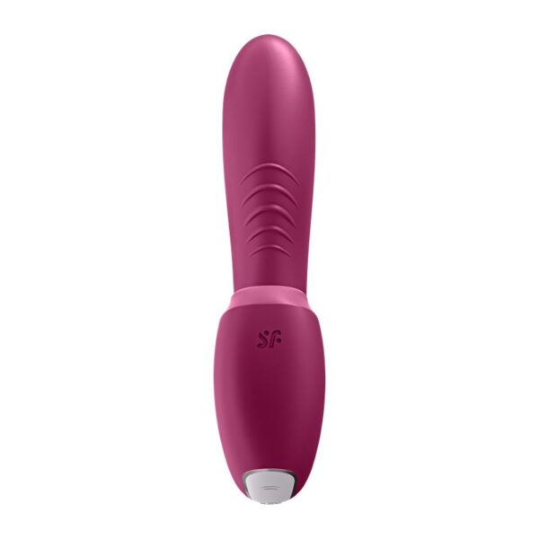 Sunray Berry Clitoris Sucker and Vibe 2 in 1 USB - Image 5