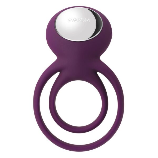Tammy Double Vibrating Ring Violet - Image 3