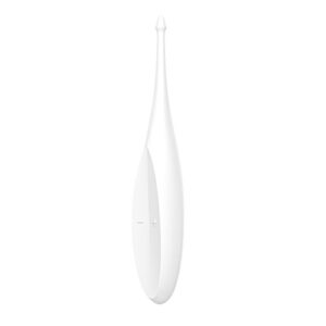 Twirling Fun Tip Vibrator Silicone USB White
