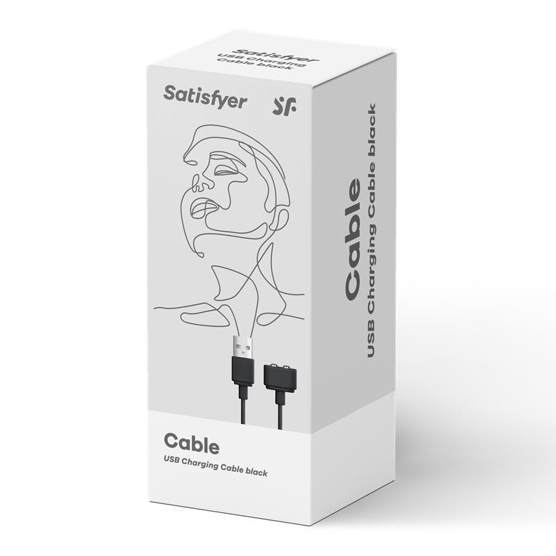 USB Charging Cable Satisfyer Black - Image 5