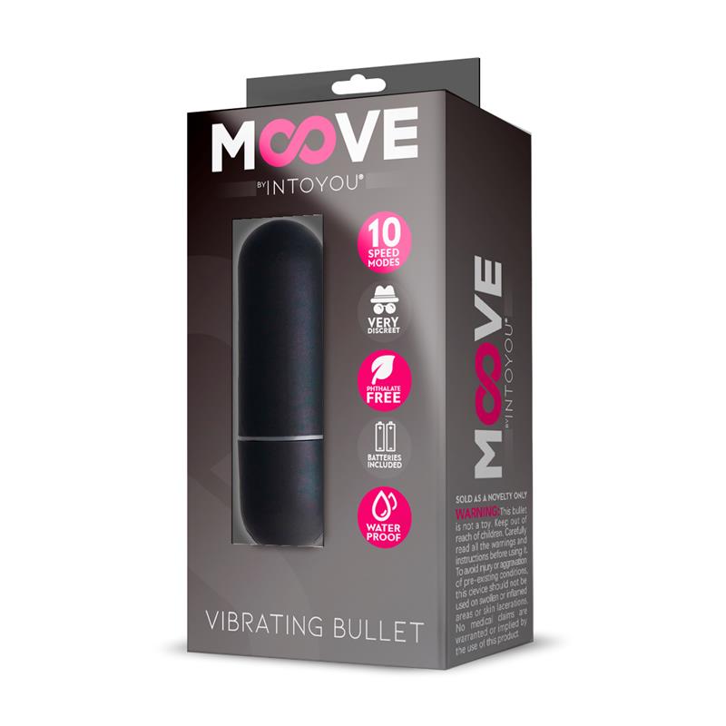 Vibrating Bullet 10 Speeds Black - Image 2