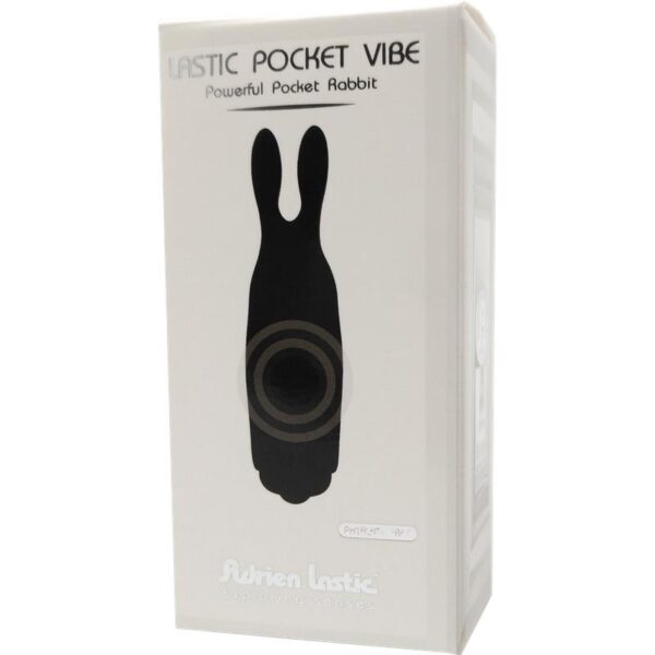 Vibrating Bullet Lastic Pocket Black Silicone 8.5 x 2.3 cm - Image 3