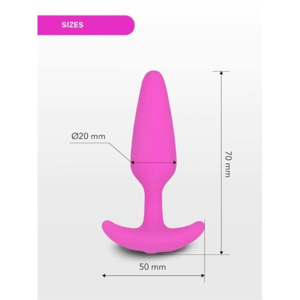 Vibrating Butt Plug Gplug XS Sunny Raspberry - Image 9