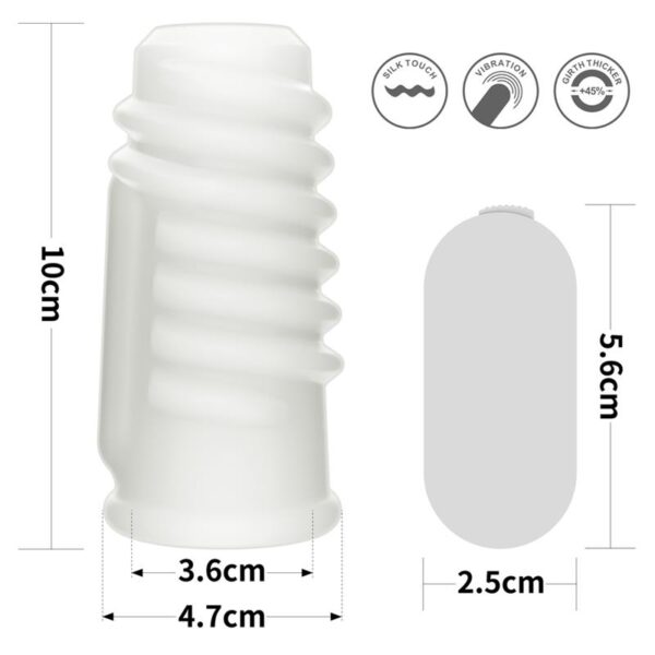 Vibrating Penis Sleeve Spiral Knights - Image 9