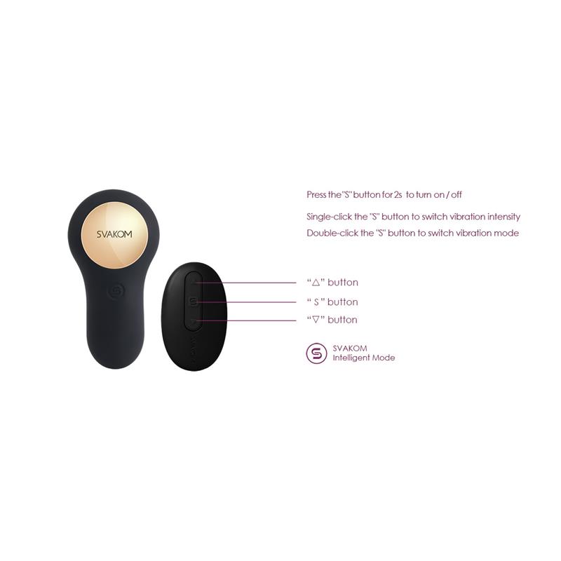 Vick Butt Plug G-spot and Prostate Remote Controlled - Image 3