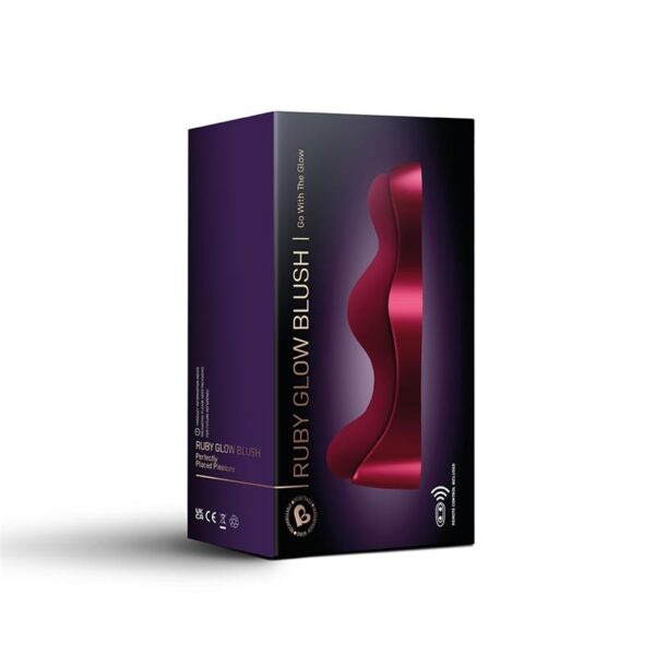 Wand and G-Spot Vibe Ruby Glow Blush Red - Image 10