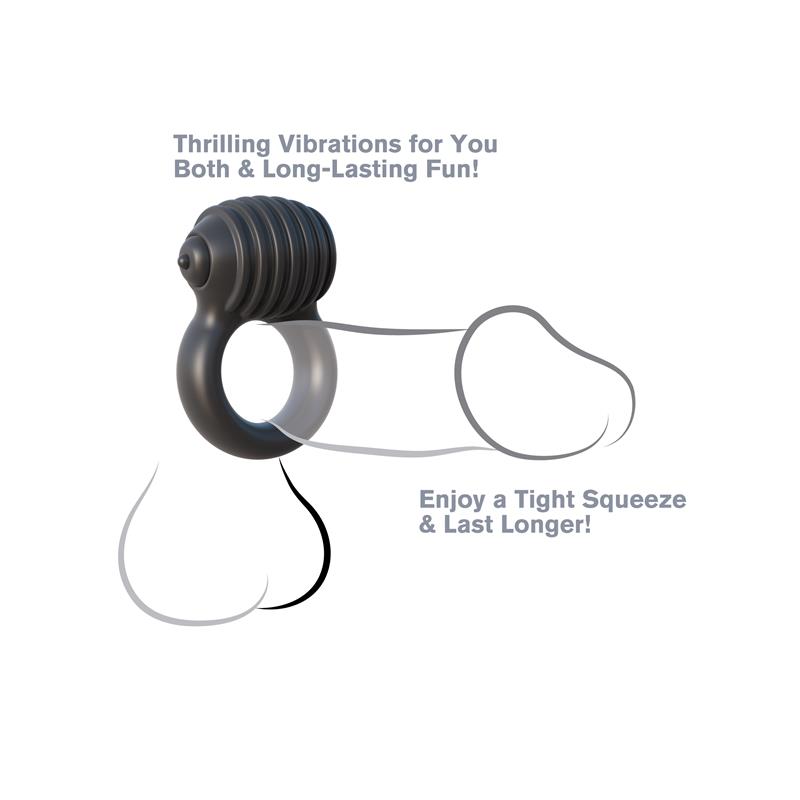 Fantasy C-Ringz Blackjack Power Ring Black - Image 2