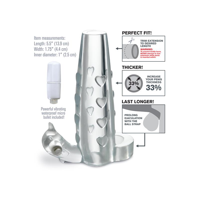 Fantasy X-tensions Deluxe Vibrating Penis Enhance - Image 2