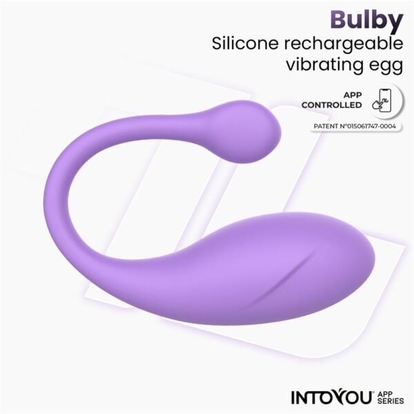 Bulby Egg Vibrator with App Lavander - Image 6